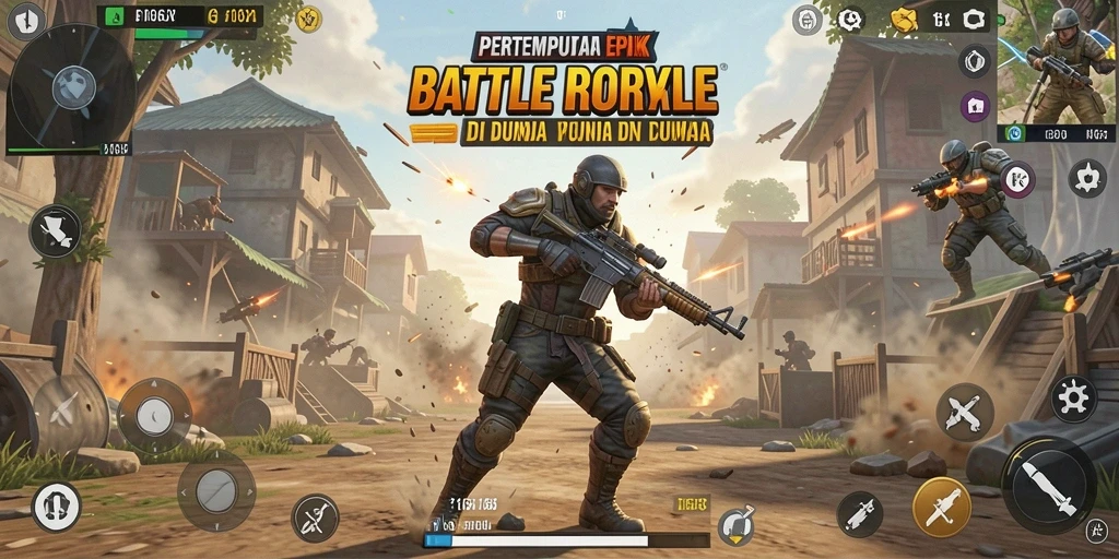 Gameplay seru di medan tempur <strong>116X</strong> yang memukau.