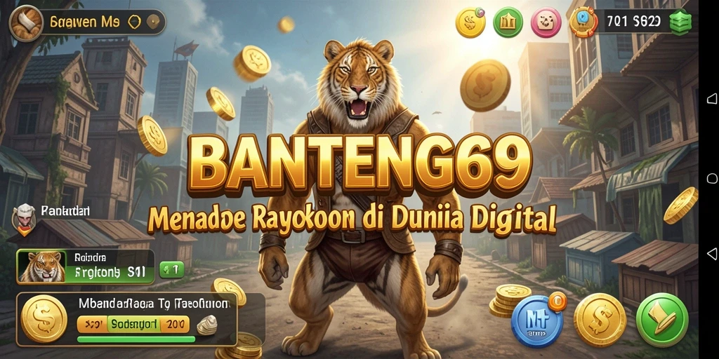 Tampilan gameplay BANTENG69 dengan elemen Tycoon yang menarik.