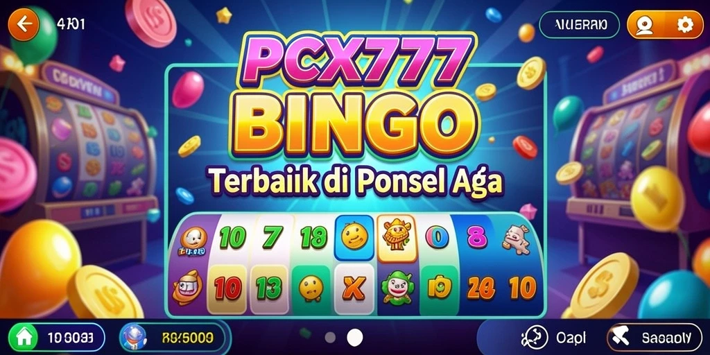 Tampilan gameplay Bingo yang menarik di PCX777.