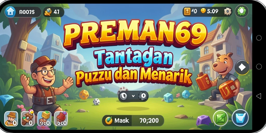 Gameplay seru PREMAN69 yang penuh tantangan Puzzle.