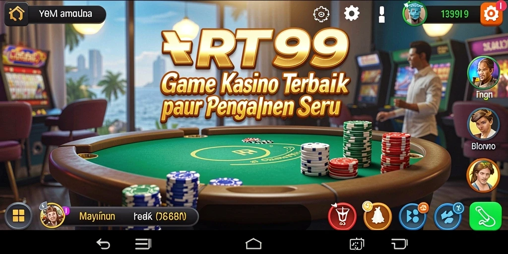Tampilan menarik dari gameplay Kasino di RT99 yang mengasyikkan.