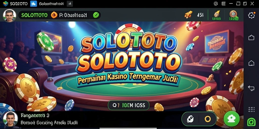 Tampilan gameplay seru dari SOLOTOTO yang memukau.